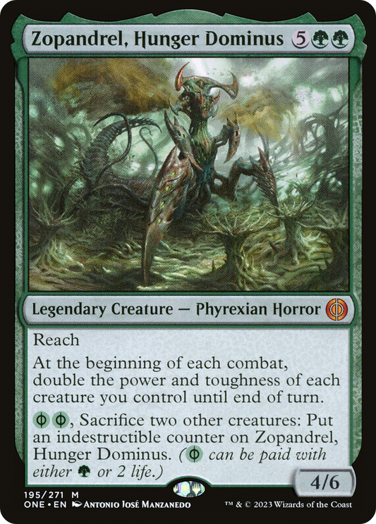 Zopandrel, Hunger Dominus (ONE-195) (Foil)