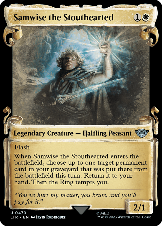 Samwise the Stouthearted (LTR-479) (Showcase) (Scroll)