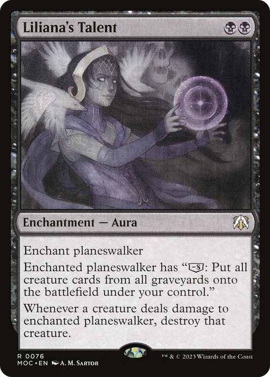 Liliana's Talent (MOC-076) (Foil)