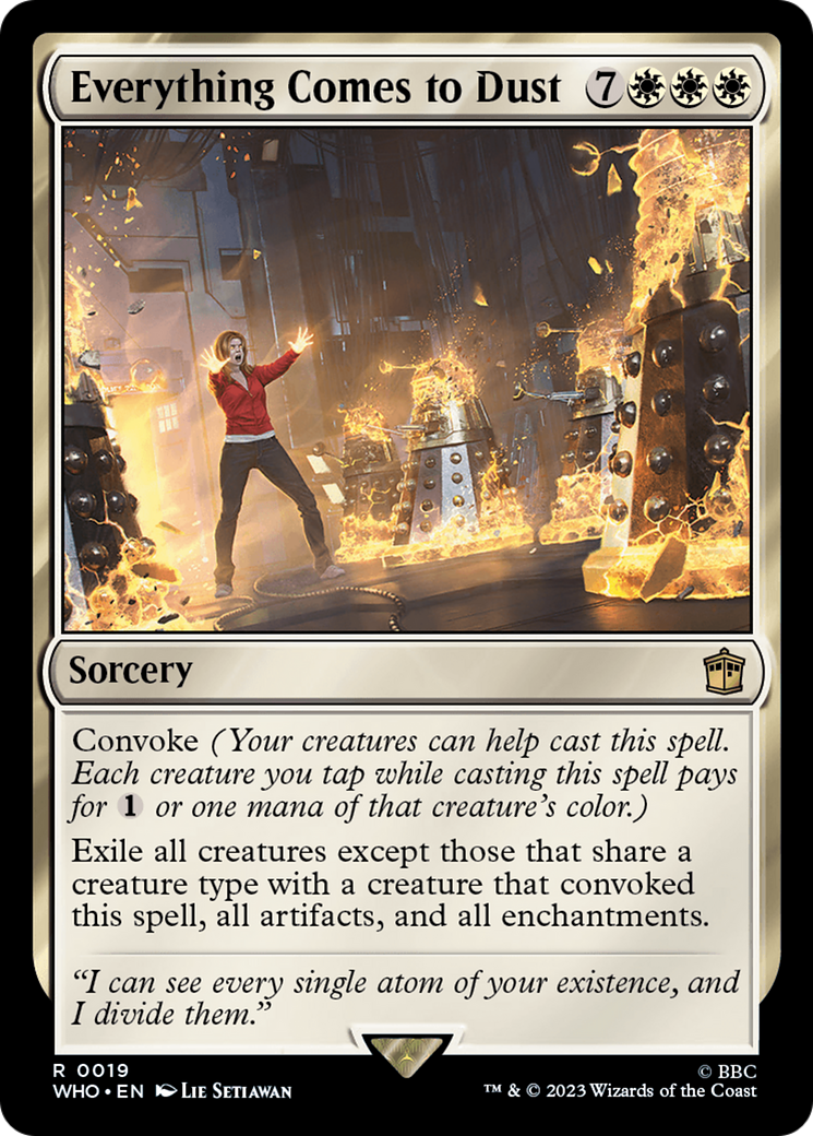 Everything Comes to Dust (WHO-019) (Foil)