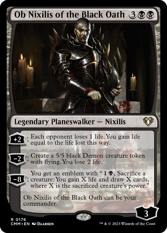 Ob Nixilis of the Black Oath (CMM-176)