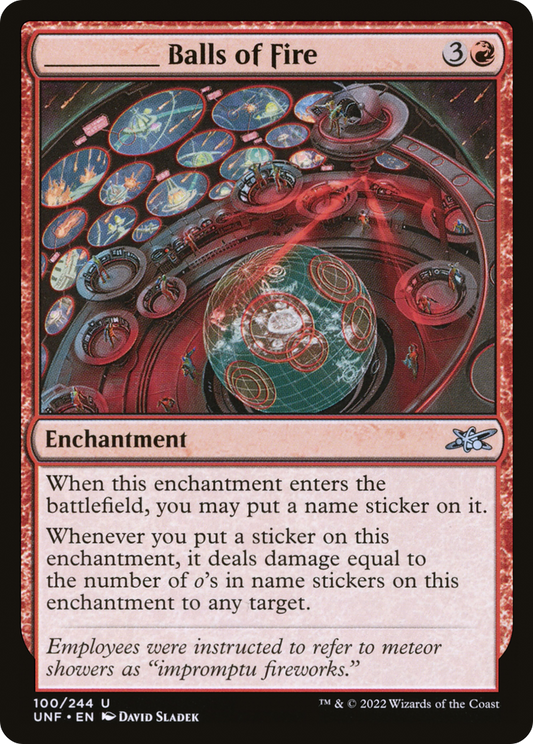 _____ Balls of Fire (UNF-100) (Foil)