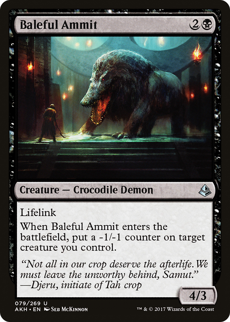 Baleful Ammit (AKH-079)