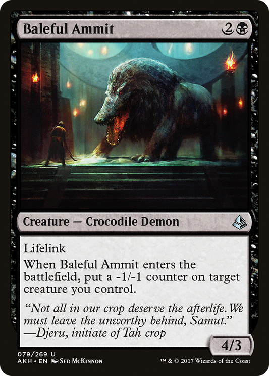 Baleful Ammit (AKH-079)