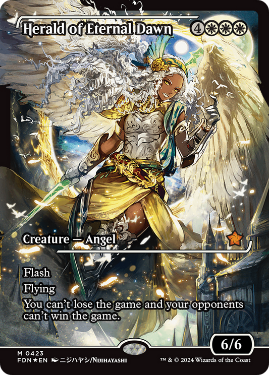 Herald of Eternal Dawn (FDN-423) (Showcase) (Foil)