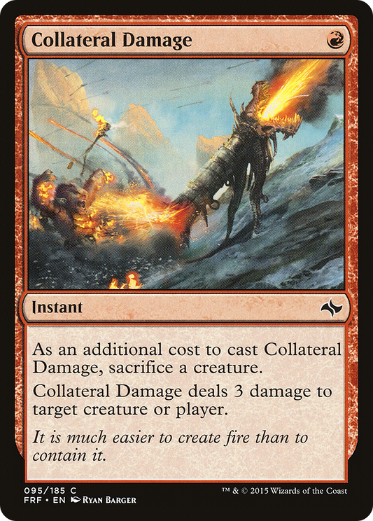 Collateral Damage (FRF-095) (Foil)