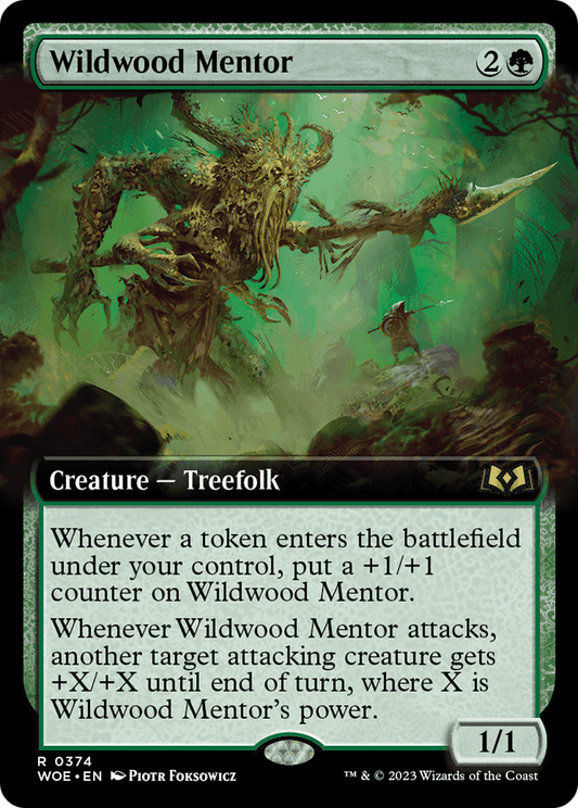 Wildwood Mentor (WOE-374) (Extended Art)