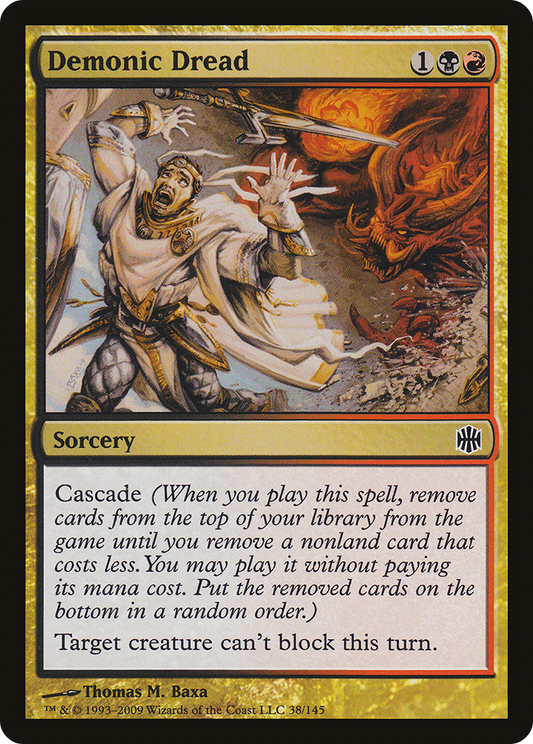 Demonic Dread (ARB-038) (Foil)