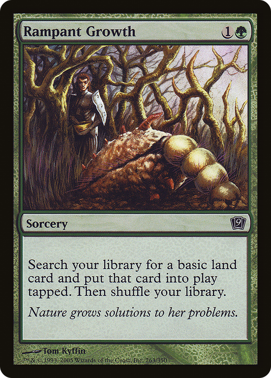 Rampant Growth (9ED-263★) (Foil)