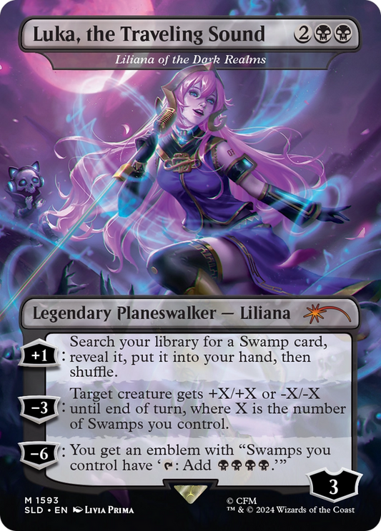 Luka, the Traveling Sound / Liliana of the Dark Realms (SLD-1593) (Borderless)