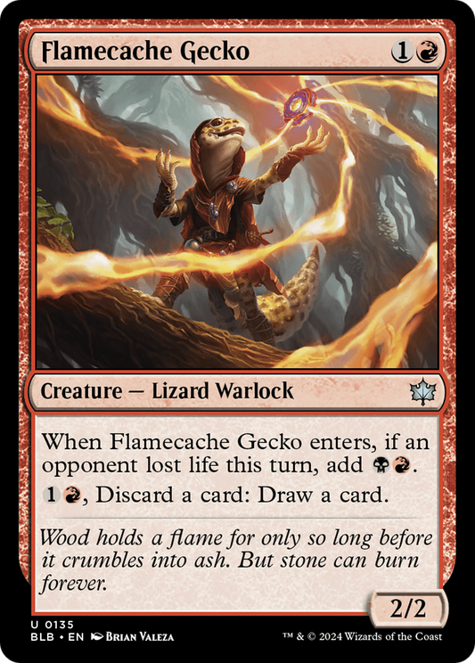 Flamecache Gecko (BLB-135)