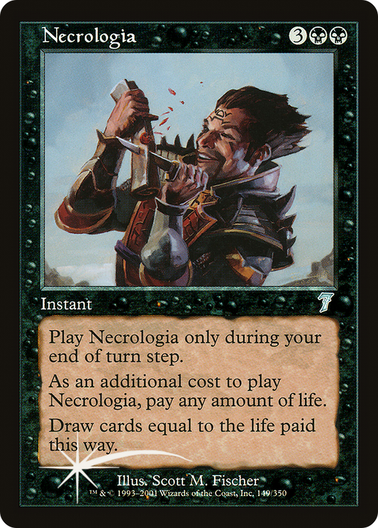 Necrologia (7ED-149★) (Foil)