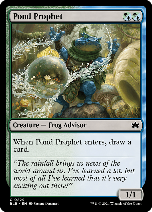 Pond Prophet (BLB-229) (Foil)