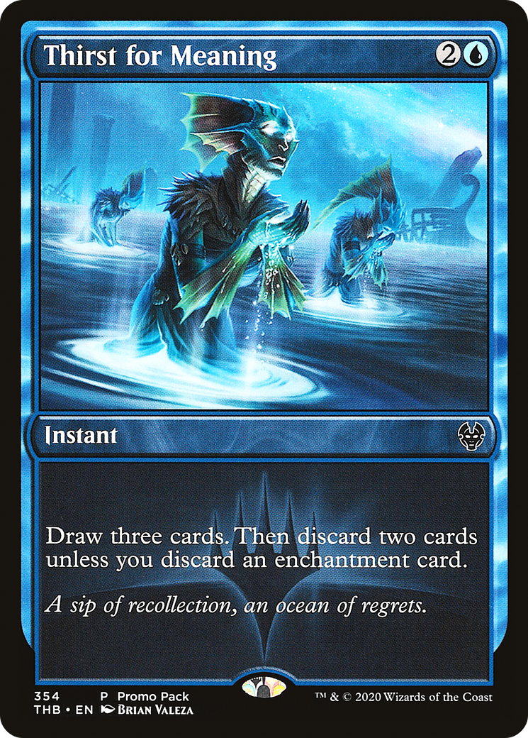 Thirst for Meaning (PPTHB-354) (Foil)