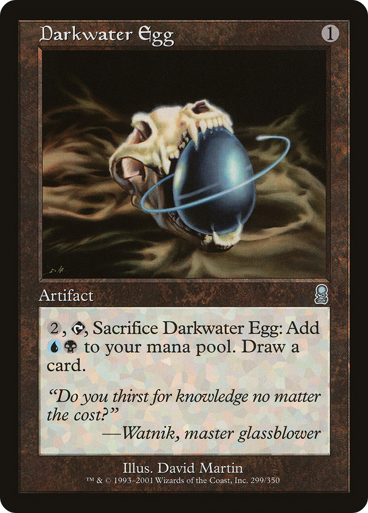 Darkwater Egg (ODY-299) (Foil)