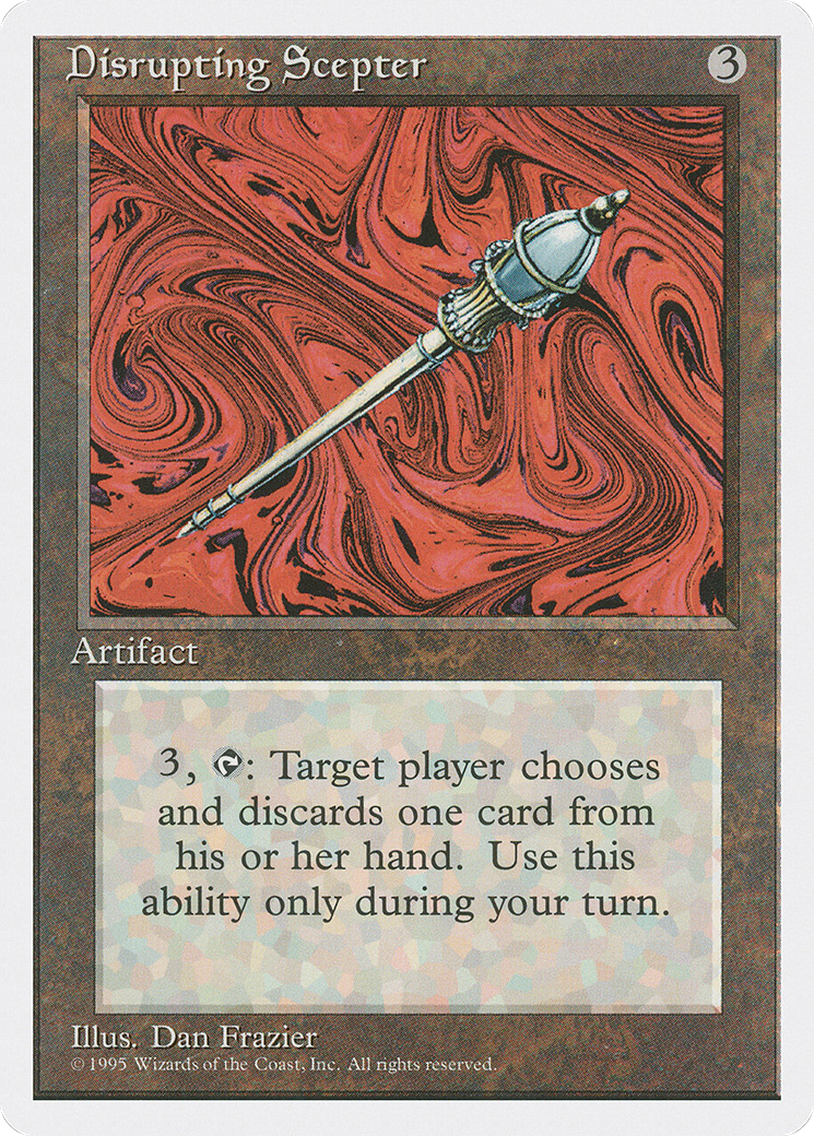 Disrupting Scepter (4ED-316)