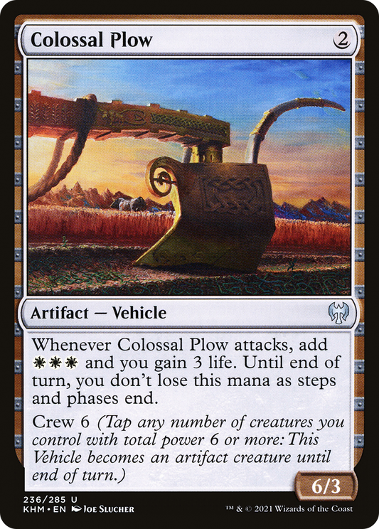 Colossal Plow (KHM-236) (Foil)