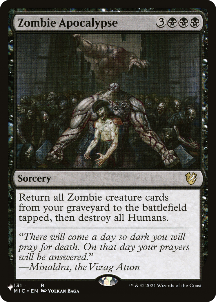 Zombie Apocalypse (LIST-MIC-131)