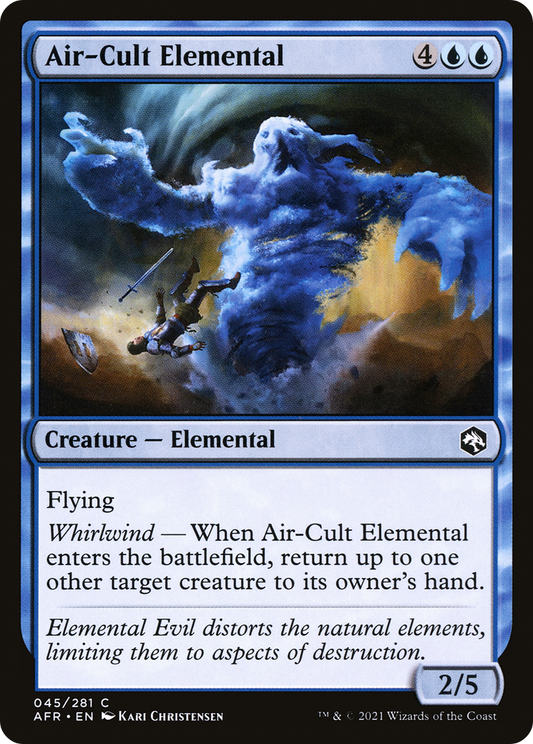 Air-Cult Elemental (AFR-045) (Foil)