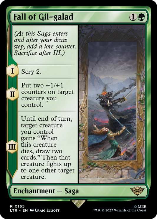 Fall of Gil-galad (LTR-165) (Foil)