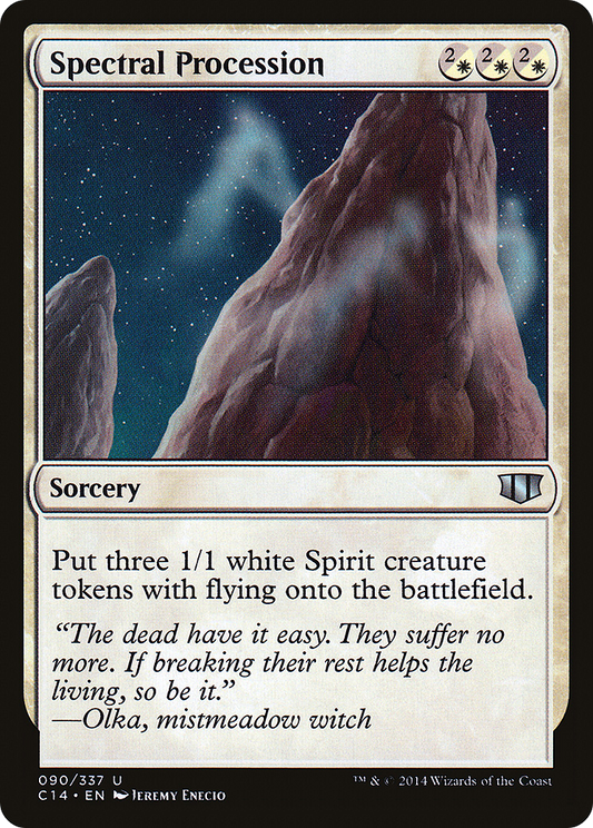 Spectral Procession (C14-090)