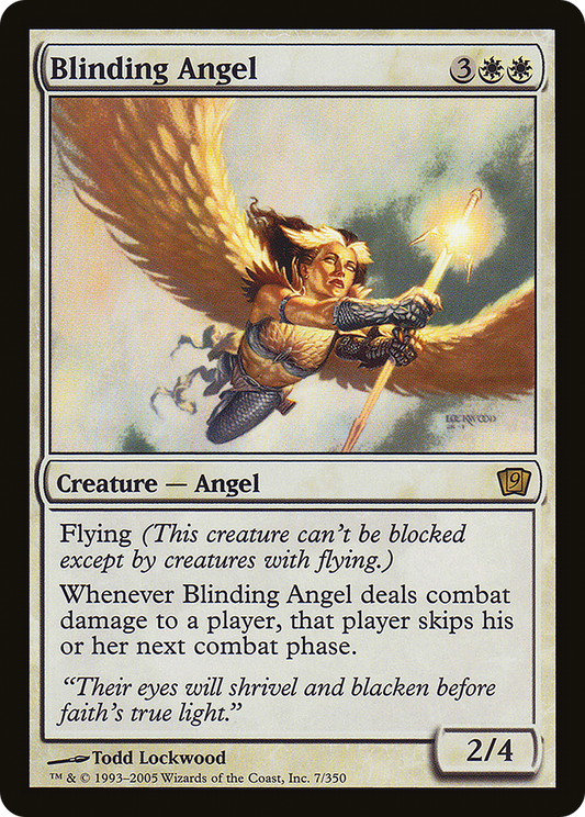 Blinding Angel (9ED-07★) (Foil)