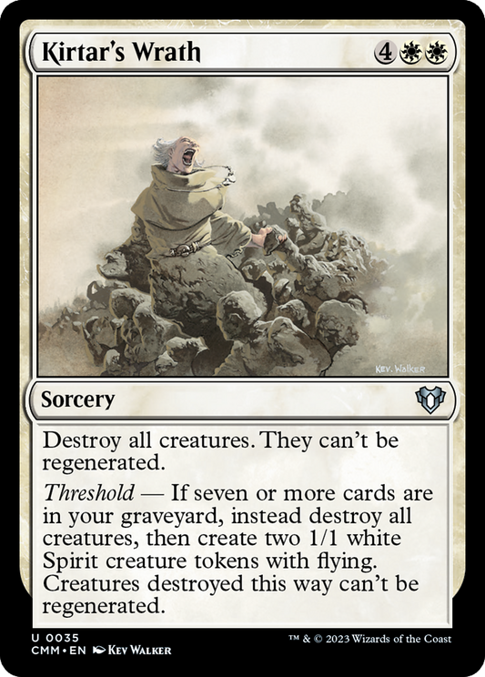 Kirtar's Wrath (CMM-035) (Foil)