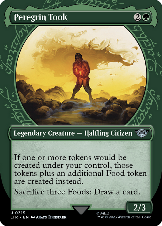 Peregrin Took (LTR-315) (Showcase) (Borderless) (Foil)