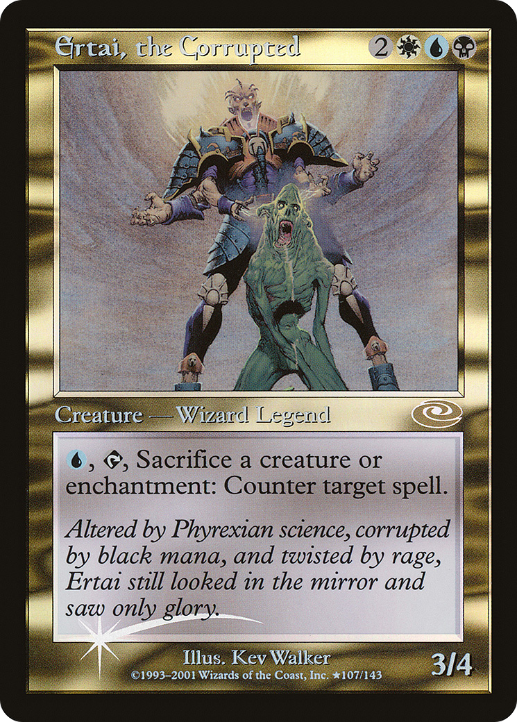 Ertai, the Corrupted (PLS-107★) (Foil)
