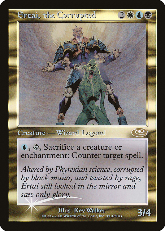 Ertai, the Corrupted (PLS-107★) (Foil)