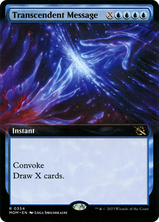 Transcendent Message (MOM-354) (Extended Art) (Foil)