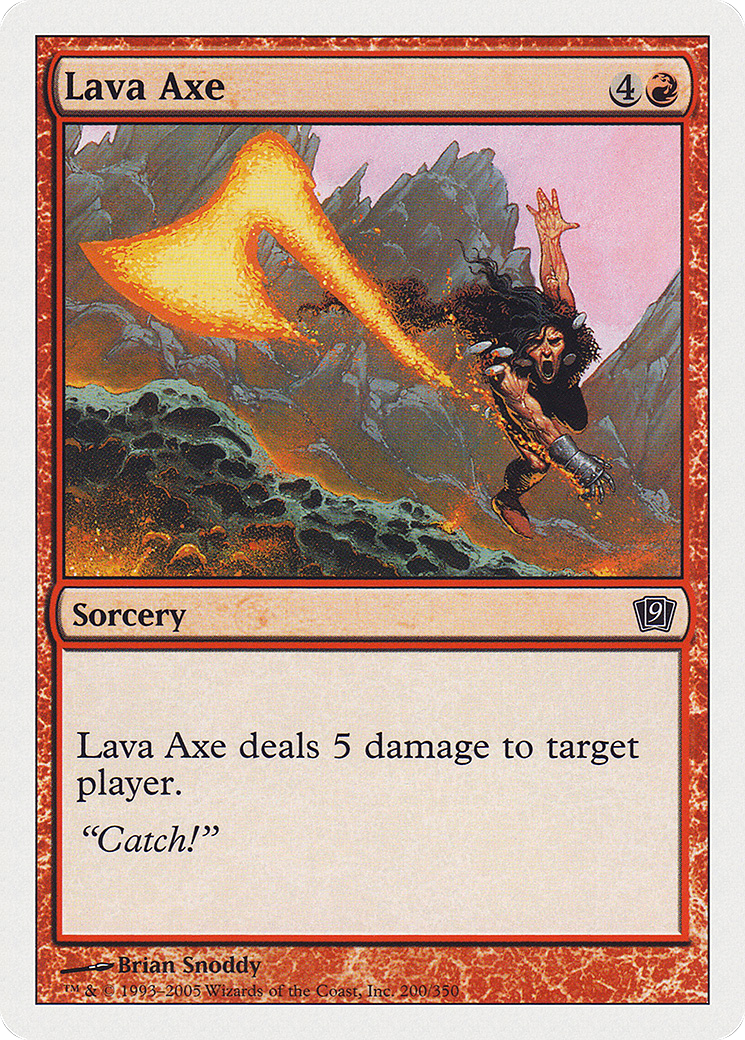 Lava Axe (9ED-200)