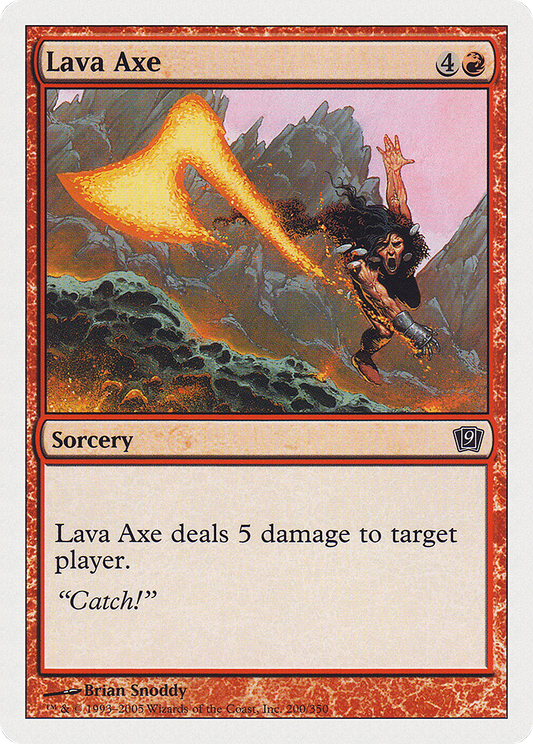 Lava Axe (9ED-200)