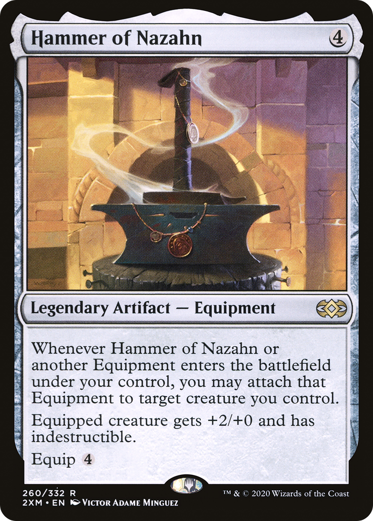 Hammer of Nazahn (2XM-260) (Foil)