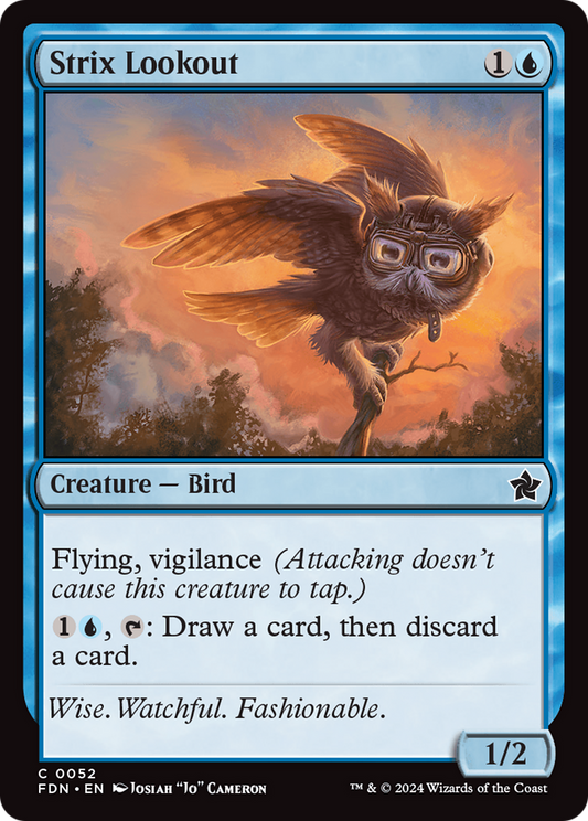 Strix Lookout (FDN-052) (Foil)