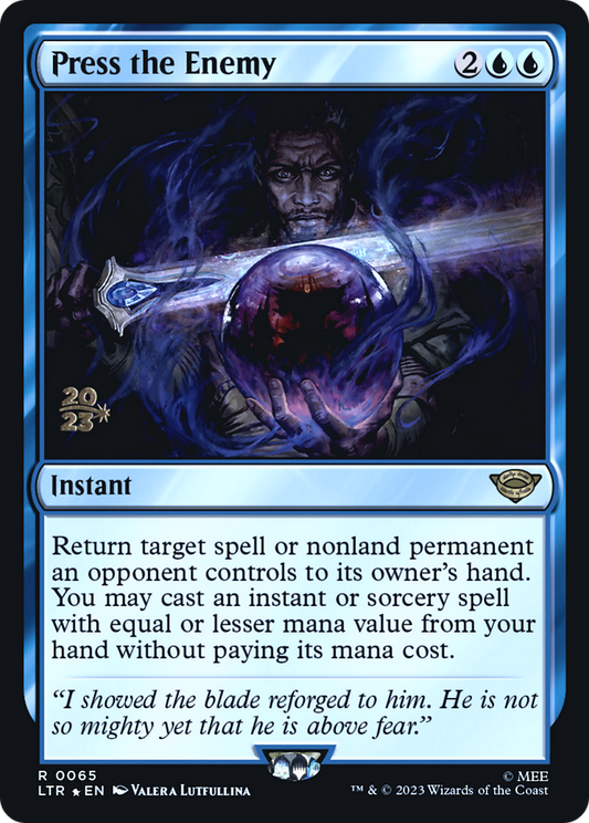 Press the Enemy (PRE-65S) (Foil)