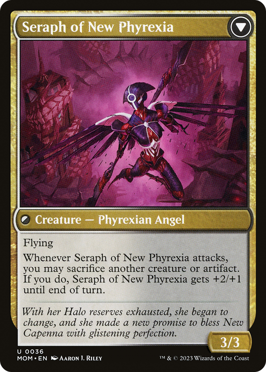 Seraph of New Capenna // Seraph of New Phyrexia (MOM-036)
