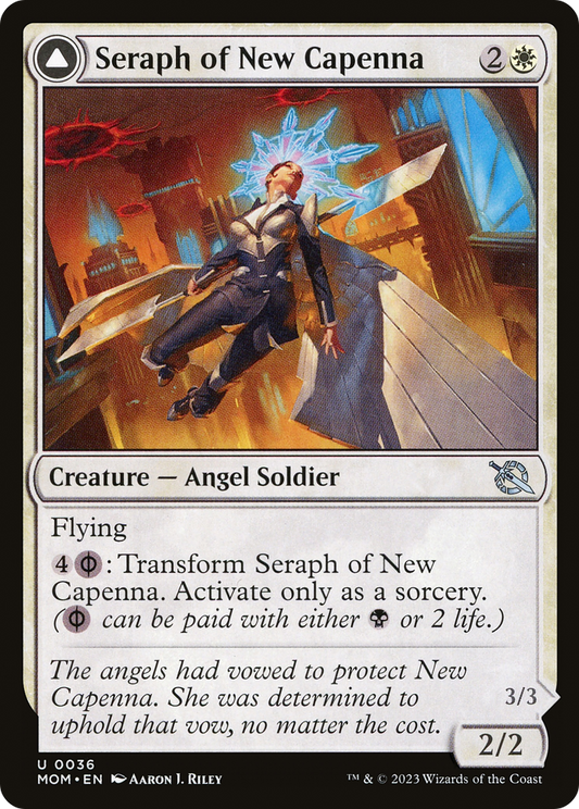Seraph of New Capenna // Seraph of New Phyrexia (MOM-036)