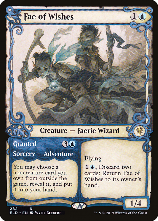 Fae of Wishes // Granted (ELD-282) (Showcase) (Foil)