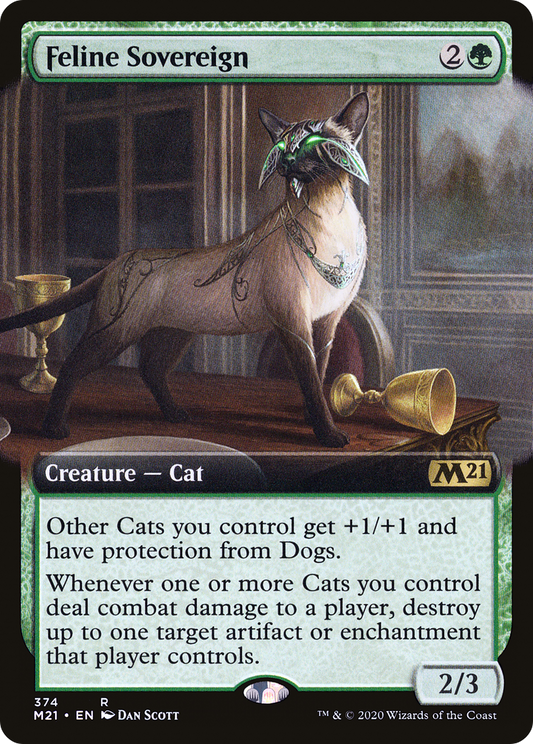 Feline Sovereign (M21-374) (Extended Art)