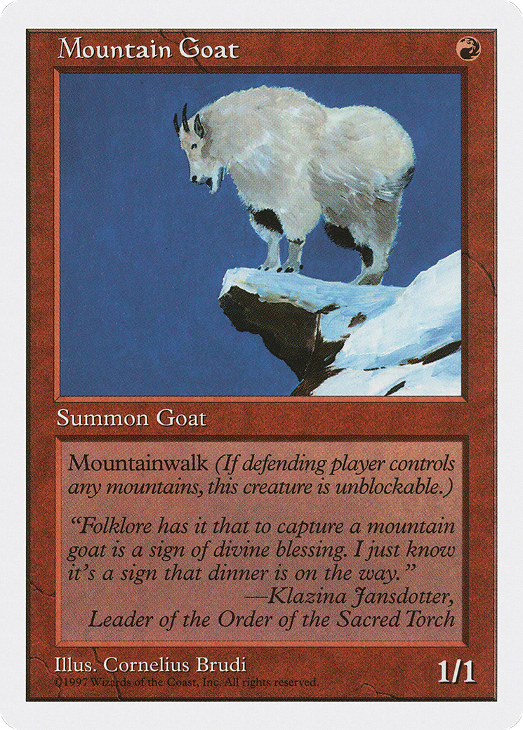 Mountain Goat (5ED-252)