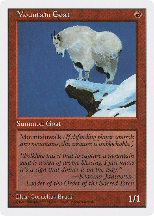Mountain Goat (5ED-252)