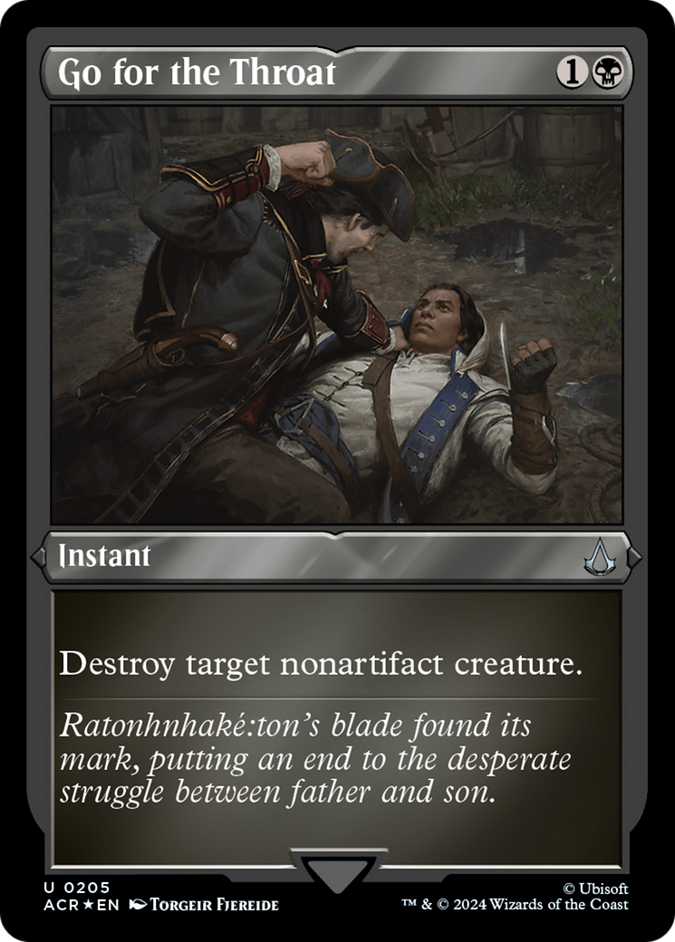 Go for the Throat (ACR-205) (Etched Foil)