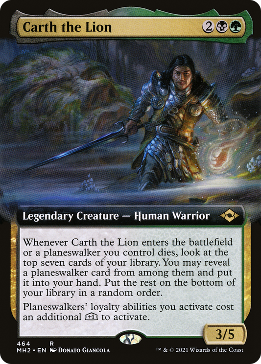 Carth the Lion (MH2-464) (Extended Art)