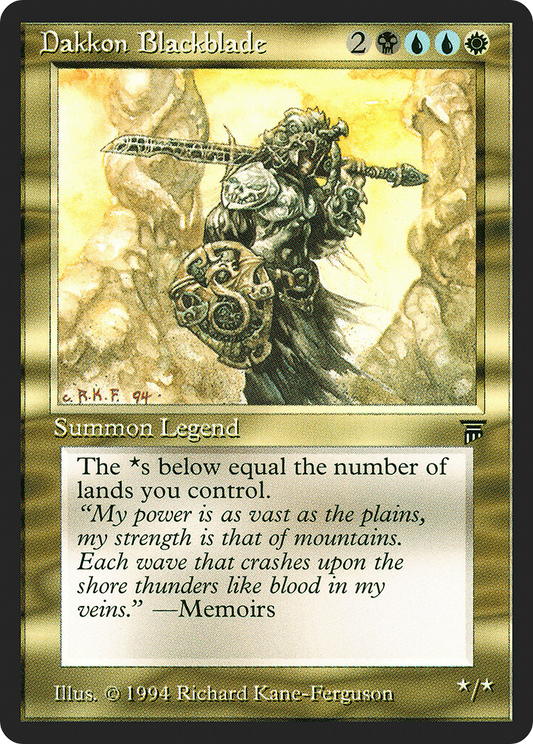 Dakkon Blackblade (LEG-225)