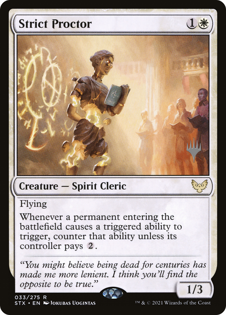 Strict Proctor (PPSTX-33P) (Foil)