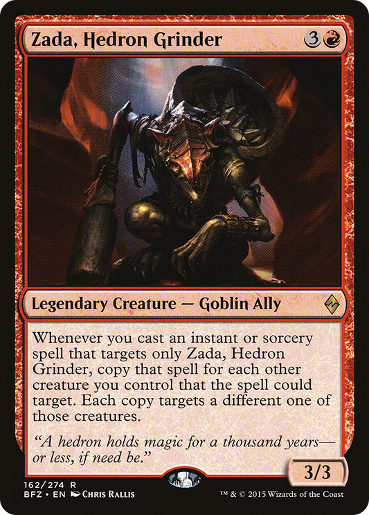 Zada, Hedron Grinder (BFZ-162) (Foil)