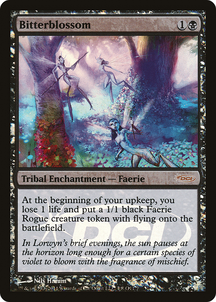 Bitterblossom (JDG-001) (Foil)
