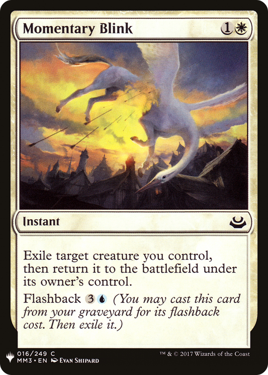 Momentary Blink (LIST-MM3-16)