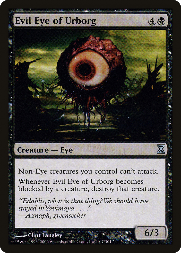 Evil Eye of Urborg (TSP-107) (Foil)